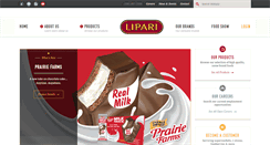 Desktop Screenshot of liparifoods.com